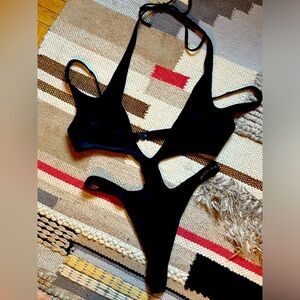 Mugler /H&M bathing suit. New. Never worn. Sz 8.